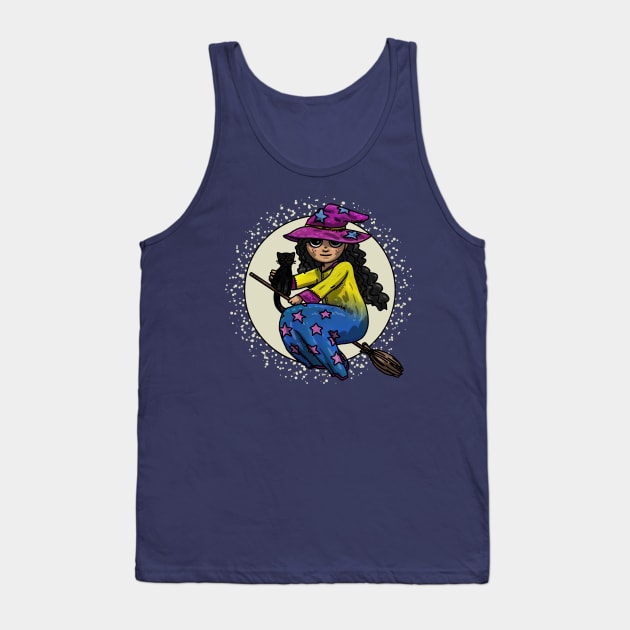 Pan Witch Tank Top by Art by Veya